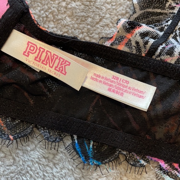 EUC VS pink date push-up bra 32B - Picture 2 of 4